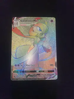 Pokemon TCG Gardevoir VMAX 076/073 Champions Path Secret Rare Rainbow, NM - Image 1