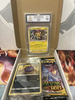 Pokemon christmas mystery packs 1 graded card guaranteed 2 packs 2 custom packs - Image 3