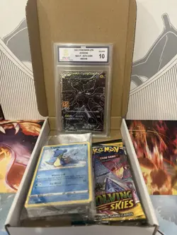 Pokemon christmas mystery packs 1 graded card guaranteed 2 packs 2 custom packs - Image 4