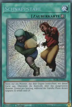 yugioh Schnappstahl BLTR-DE096 SECRET RARE 1AUFLAGE DEUTSCH - Image 1