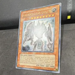 Konami Yu-Gi-Oh! Ancient Gear Golem 1st Edition ultimate rare TLM-EN006 English - Image 3