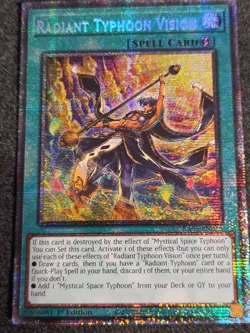 RA05-EN075 Radiant Typhoon Vision Starlight Rare 1st Ed YuGiOh - Image 1