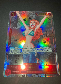 Nami R Super Parallel Manga Art OP01-016 One Piece Card Game Japanese - Image 1