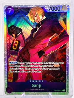 Sanji - OP09-065 - One Piece: Emperors In The New World Super Rare English NM - Image 1