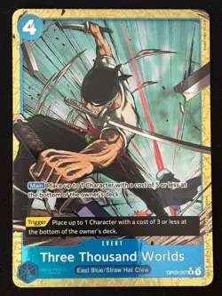 Three Thousand Worlds (OP03-057) (Alternate Art) - (PRB-01) - One Piece - Image 1