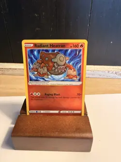 Pokemon TCG Radiant Heatran Astral Radiance Card 027/189 NM Condition - Image 1