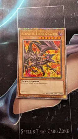 Red-Eyes Black Dragon 4th Art Quarter Century Secret Rare Card RA04-en109 - Image 1