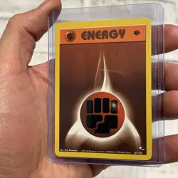 Pokemon TCG 127/132 Fighting Energy Gym Challenge 1st Edition NM Nintendo Card - Image 2
