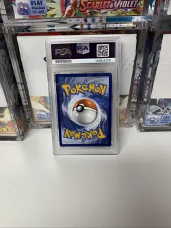 Pokemon TCG Snorlax 051 SV Scarlet & Violet Black Star Promo Card PSA Nm-mt 8 - Image 2