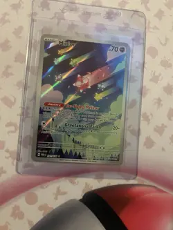 Pokemon TCG Minior Card 201/182 Paradox Rift Holo Illustration Rare NM Condition - Image 1