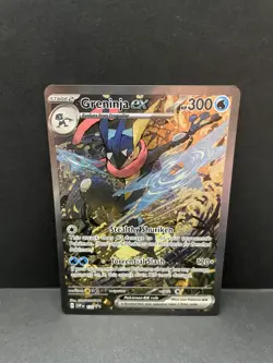 Greninja ex 132 Sv: Scarlet & Violet Promo Cards Holo NM MINT - Image 1