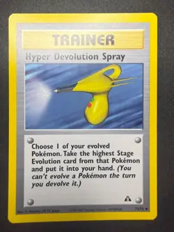 Hyper Devolution Spray 73/75 | Neo Discovery | Pokemon Trainer Card | NM - Image 1