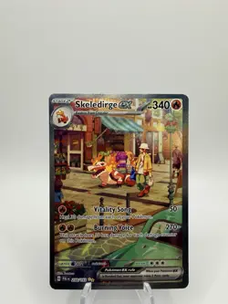Skeledirge EX Holo Paldea Evolved Illustration Rare Card 258/193 Sv02 - Image 1
