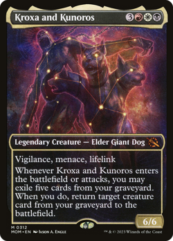 x1 Kroxa and Kunoros MOM MTG 312 MYTHIC M/NM 1x - Image 1