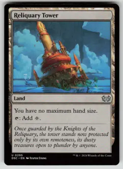 Reliquary Tower U Commander: Duskmourn: House of Horror 295 NM - Image 1