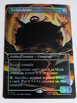 Technodrome (Borderless) Teenage Mutant Ninja Turtles Foil - Image 1