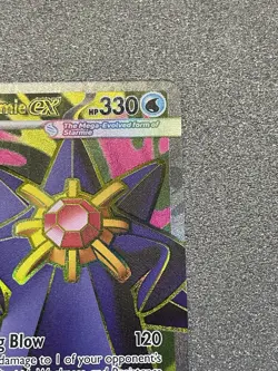 Pokemon TCG Mega Starmie EX 102/088 Perfect Order Full Art Ultra Rare Near Mint - Image 3