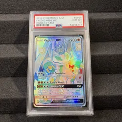 Pokemon PSA 10 Gem Mint Hidden Fates: Shiny Vault Full Art Zygarde GX SV65/SV94 - Image 1