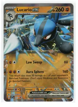 Pokemon - Scarlet & Violet - Black Star Promo - Lucario ex - SVP 017 - NM/M - Image 1