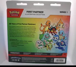 Pokemon TCG First Partner Illustration Collection Series 1 Box FACTORY SEALED - Image 2