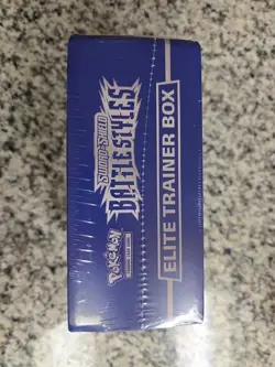 NEW Pokemon Battle Styles Sword and Shield Elite Trainer Box ETB - Blue Sealed - Image 3
