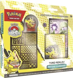 POKEMON 2023 WORLD CHAMPIONSHIP Tord Reklev (Psychic Elegance) SHIPS 3/1/24 - Image 1