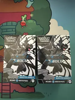 Pokemon Black Bolt Booster Bundle, Lot of 2 NEW & SEALED - Image 1