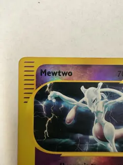 2002 Pokemon Expedition Set Mewtwo Reverse Holo #56/165 LP - Image 2