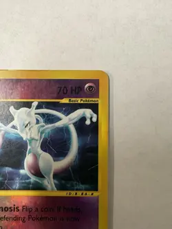 2002 Pokemon Expedition Set Mewtwo Reverse Holo #56/165 LP - Image 3