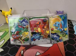 Pokemon TCG First Partner Illustration Collection Series 1 Kanto GEN 1 Starters - Image 1