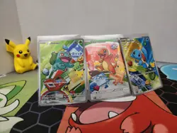 Pokemon TCG First Partner Illustration Collection Series 1 Kanto GEN 1 Starters - Image 2
