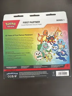 Pokemon TCG First Partner Illustration Collection Series 1 Box New Sealed - Image 2
