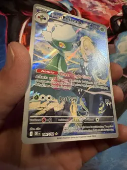 Pokemon Cynthia’s Roserade 184/182 Illustration Rare Destined Rivals Mint - Image 2