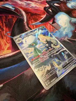 Pokemon Cynthia’s Roserade 184/182 Illustration Rare Destined Rivals Mint - Image 4