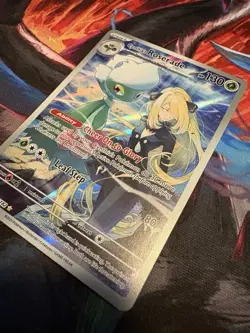 Pokemon Cynthia’s Roserade 184/182 Illustration Rare Destined Rivals Mint - Image 5