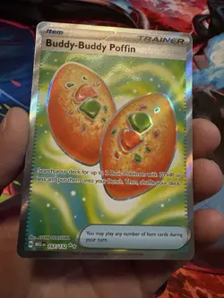 Pokemon Buddy-Buddy Puffin 167/132 Ultra Rare Mega Evolution Mint - Image 1