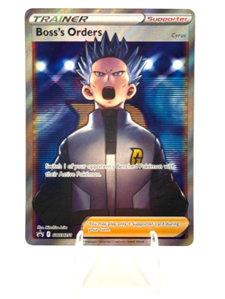 Pokemon Boss’s Orders Full Art Promo Sword & Shield SWSH251 - Image 1