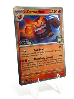 Pokemon N’s Darmanitan Prerelease Promo Scarlet & Violet 181 - Image 3
