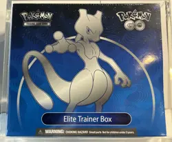 New 2022 ETB Pokemon Go Elite Trainer Box + New Acrylic Magnetic Case Sealed Box - Image 1