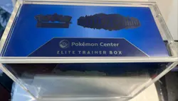 New 2024 ETB Pokemon Center Stellar Crown Elite Trainer Box + New Acrylic Case - Image 2