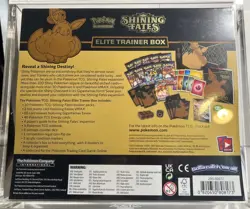 New 2021 ETB Pokemon Shining Fates Elite Trainer Box + New Magnetic Acrylic Case - Image 4