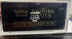 New 2021 ETB Pokemon Shining Fates Elite Trainer Box + New Magnetic Acrylic Case - Image 5