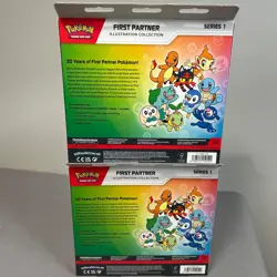 Pokemon First Partner Illustration Collection Series 1 In Hand Lot of 2 SEALED - Image 2