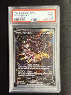 Pokemon Giratina V Lost Origin Full Alt Art #186 PSA 9 Mint - Image 1