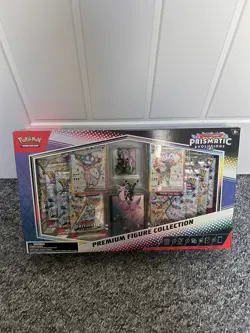 Pokemon TCG Prismatic Evolutions Premium Figure Collection Box New & Sealed 📦✅ - Image 1