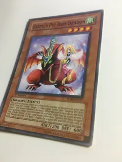 Yugioh: HARPIE'S PET BABY DRAGON - [SD8-EN017] - [Common] - 1st Edition - LP/NM - Image 4