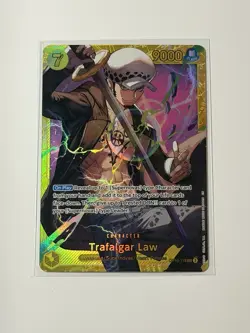 Trafalgar Law - OP10-119 (Reprint) Premium Booster -The Best- Vol. 2 One Piece - Image 1
