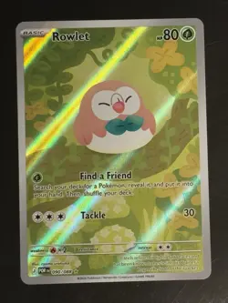 Pokemon TCG Rowlet Perfect Order 090/088 IR mint Condition. - Image 1