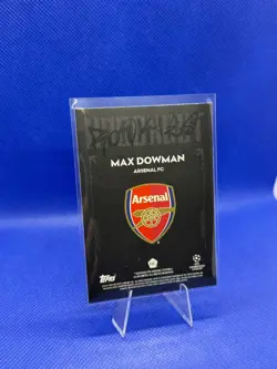 Topps Knockout 2025/26 Max Dowman Base Rookie RC Arsenal FC Mint Condition Card - Image 2