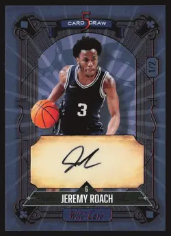 2023-24 Wild Card 5 Card Draw #5CDC-JRA Jeremy Roach AU,/2 - Image 1
